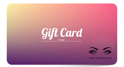 Lash Fashionista Gift card